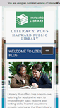 Mobile Screenshot of haywardliteracyplus.com